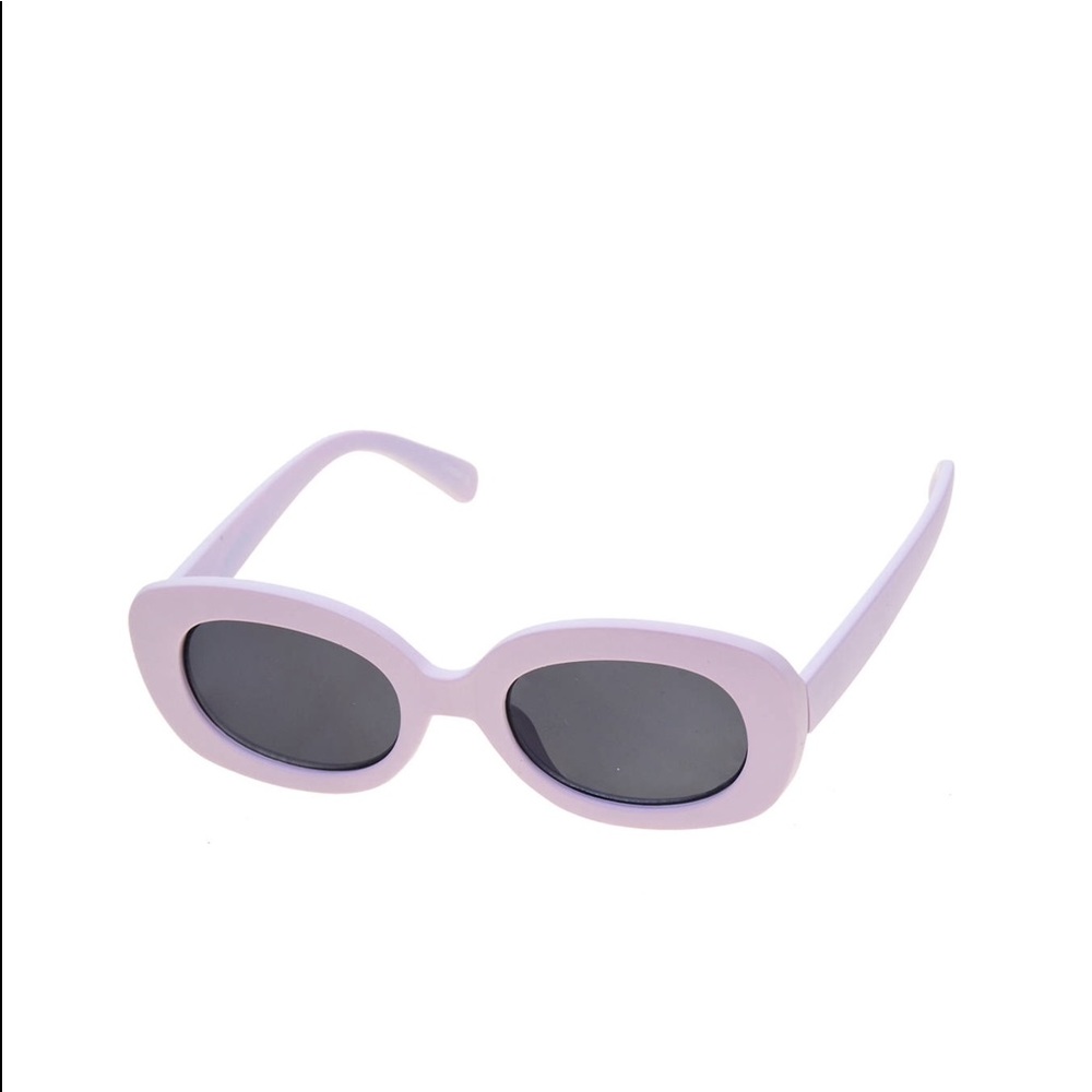Oval Thick Rim Sunglasses